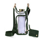 WanderFull Clear HydroBag® Stadium with Augusta Golf Green Trim and Matching RFID Pouch