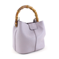 Pretty Persuasions Bamboo Handle Crossbody Bag w/Cosmetic Pouch
