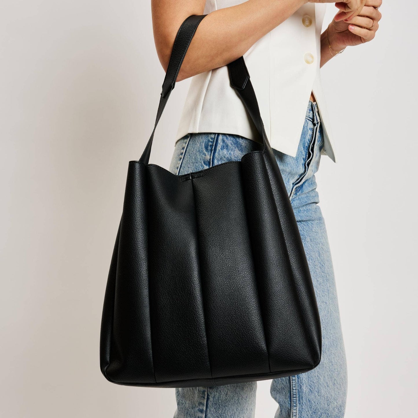 Moda Luxe Zelda Hobo Shoulder Handbag