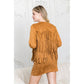 Vocal Fringe Crop Jacket