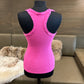 New Collection Made in Italy Racerback Tank Top w/ Sequin Detail One Size Fits