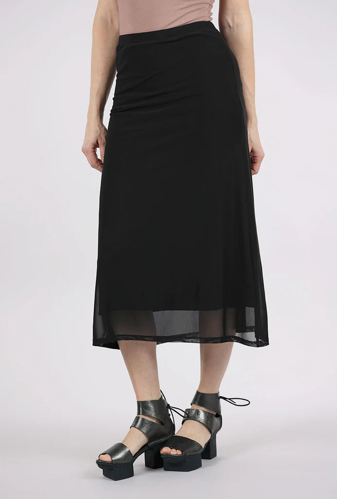 Kozan Minnie Black Mesh Skirt
