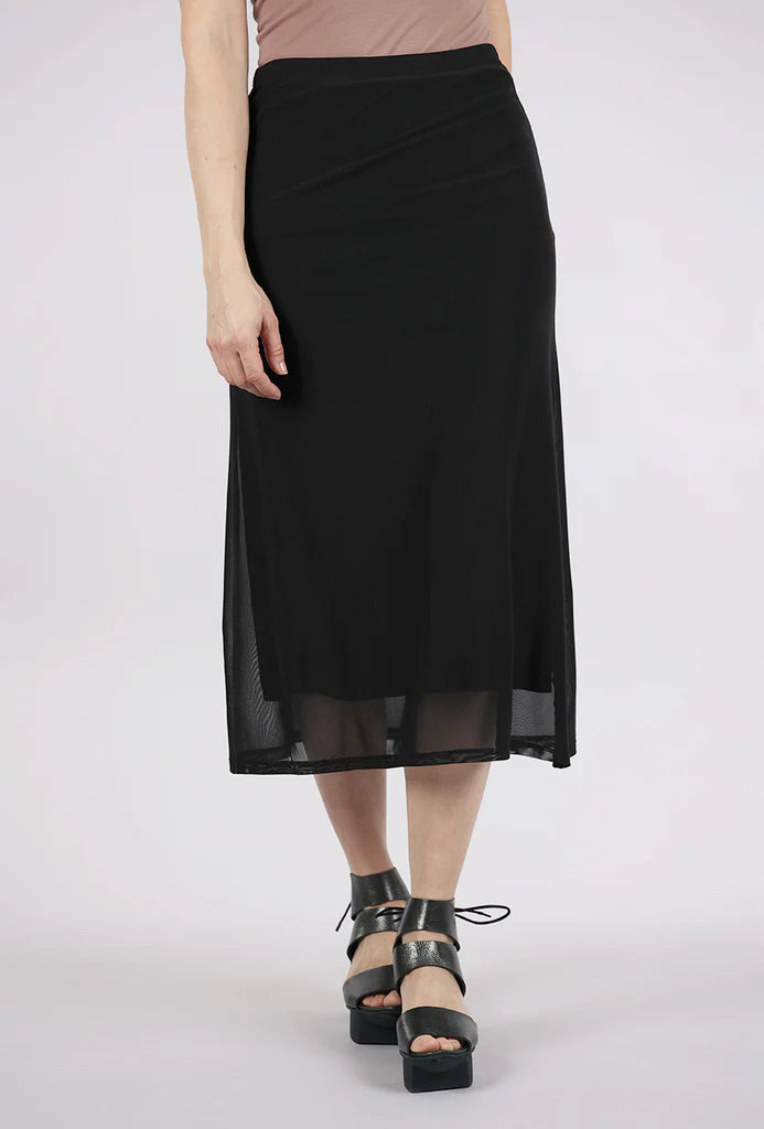 Kozan Minnie Black Mesh Skirt