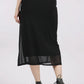 Kozan Minnie Black Mesh Skirt