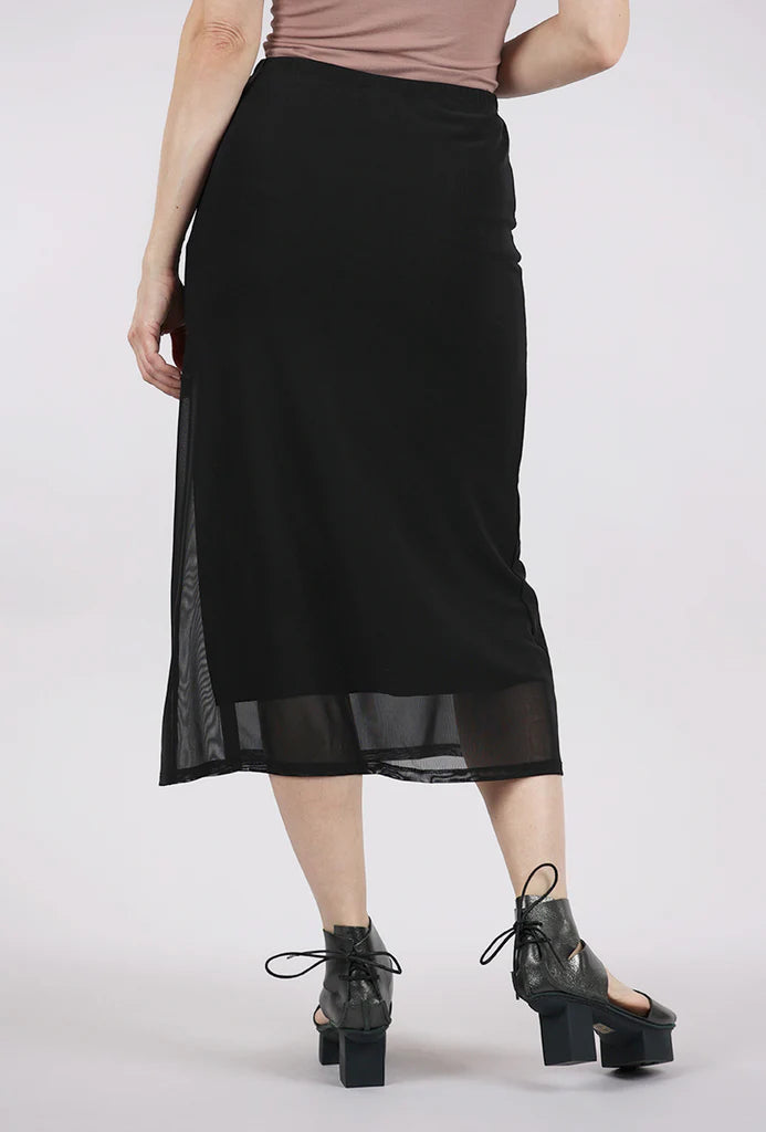 Kozan Minnie Black Mesh Skirt