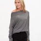 SIX/FIFTY The Anywhere Lurex Top Long Sleeve Top