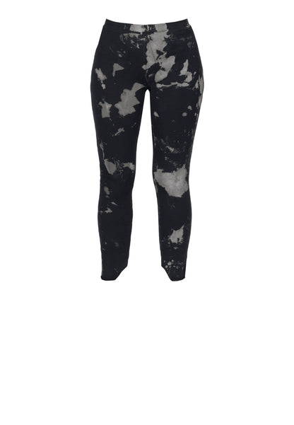 Luukaa Capri Legging Pant w/ Abstract Print Detail