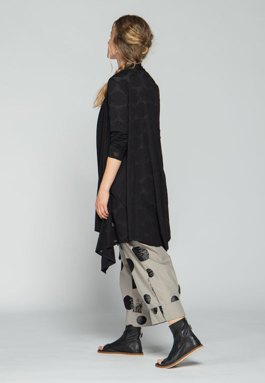 Luukaa Duster Black w/ Circle Detail
