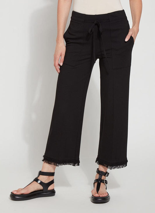 Lyssé Sedona Fringe Cropped Pant (24" Inseam)