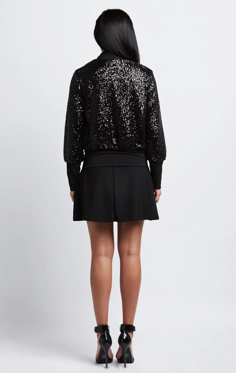 Julian Chang Urban Jacket Black Sequin