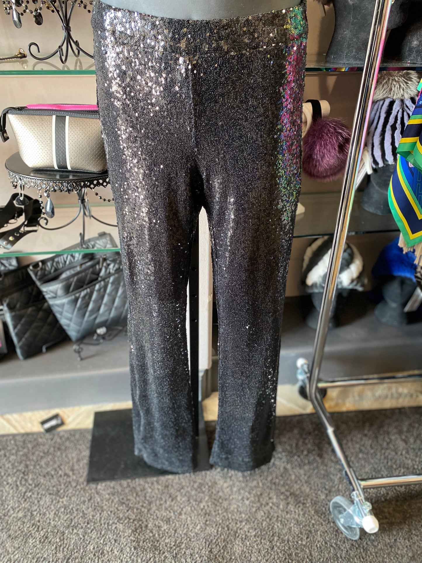 AZI Sequin Pull on Pant
